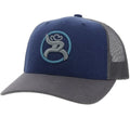 HOOey Roughy Strap (Blue/Grey) - Trucker Cap