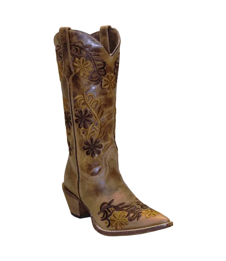 Abilene Magnolia - Women's Leather Cowgirl Boots