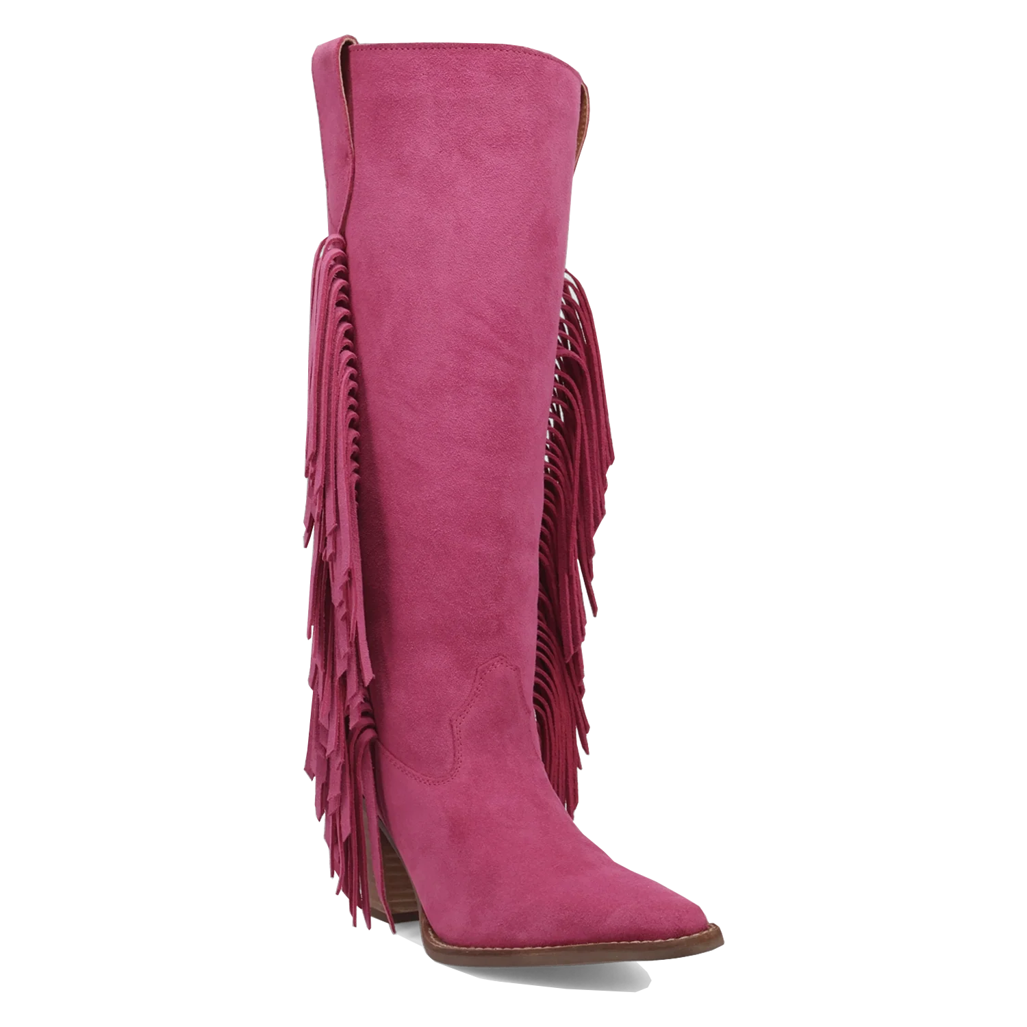 Dingo Twister - Women's Suede Leather Cowgirl Boots